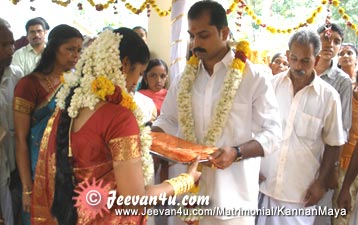 Kannan Maya Wedding Album Photos